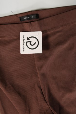 Damskie legginsy Trendyol, Rozmiar S, Kolor Brązowy, Cena 37,99 zł