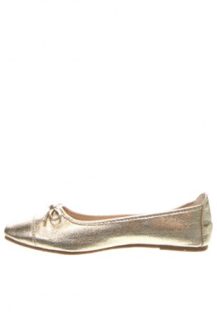 Damenschuhe Pieces, Größe 38, Farbe Golden, Preis € 15,99