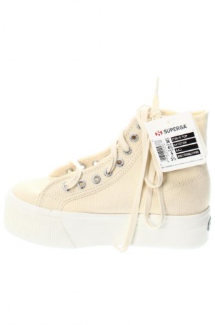 Damenschuhe Superga, Größe 36, Farbe Ecru, Preis 42,49 €