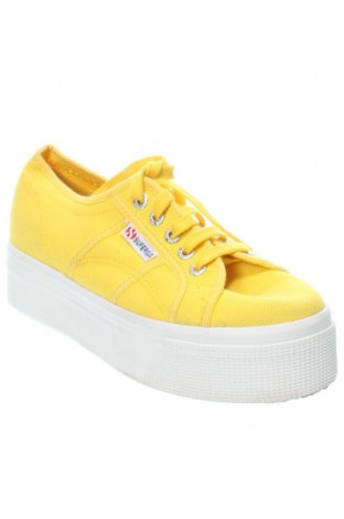 Damenschuhe Superga, Größe 38, Farbe Gelb, Preis 32,99 €