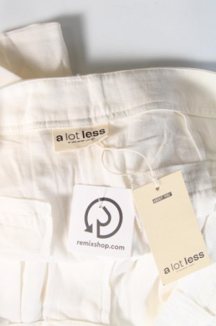 Pantaloni de femei A Lot Less x About You, Mărime XXL, Culoare Alb, Preț 215,99 Lei