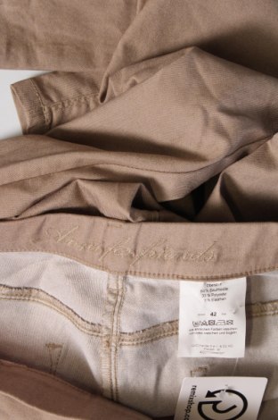 Damenhose ANNI FOR FRIENDS, Größe L, Farbe Beige, Preis 7,49 €