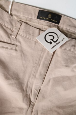 Pantaloni de femei Alfredo Pauly, Mărime L, Culoare Bej, Preț 54,99 Lei