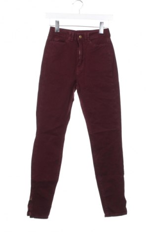 Pantaloni de femei American Apparel, Mărime XXS, Culoare Roșu, Preț 32,99 Lei