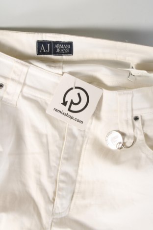 Pantaloni de femei Armani Jeans, Mărime L, Culoare Alb, Preț 281,28 Lei