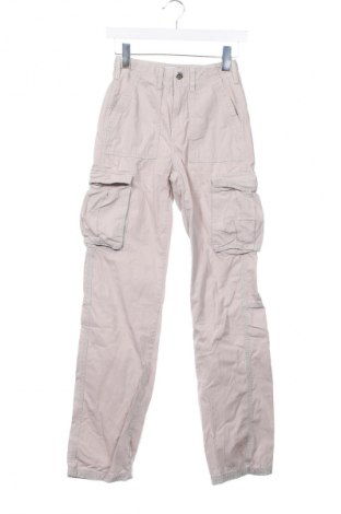 Damenhose Bershka, Größe XXS, Farbe Grau, Preis 7,49 €