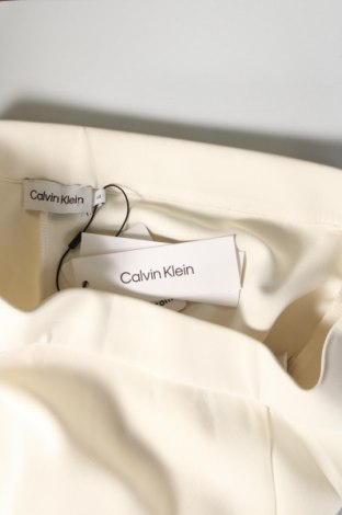 Dámské kalhoty  Calvin Klein, Velikost M, Barva Krémová, Cena  1 869,00 Kč