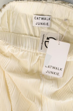 Pantaloni de femei Catwalk Junkie, Mărime XS, Culoare Ecru, Preț 67,99 Lei