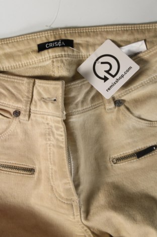 Damenhose Crisca, Größe S, Farbe Beige, Preis 13,99 €