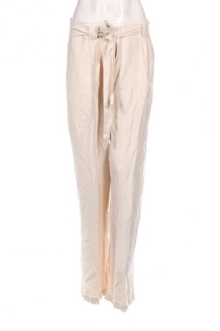 Pantaloni de femei Guido Maria Kretschmer for About You, Mărime L, Culoare Bej, Preț 67,99 Lei