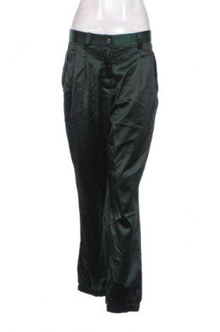 Pantaloni de femei Guido Maria Kretschmer for About You, Mărime M, Culoare Verde, Preț 73,99 Lei