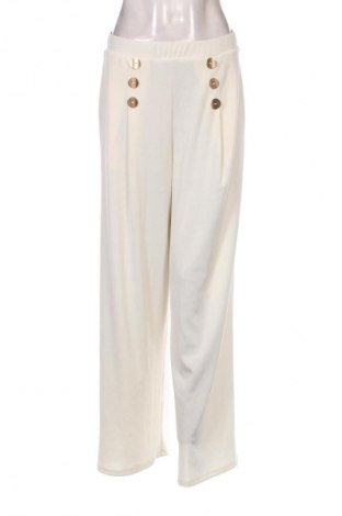 Pantaloni de femei Guido Maria Kretschmer for About You, Mărime M, Culoare Ecru, Preț 91,99 Lei