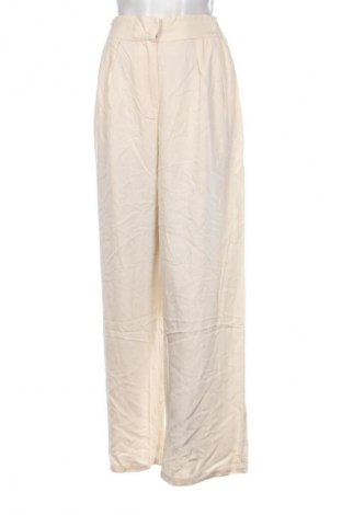 Pantaloni de femei Guido Maria Kretschmer for About You, Mărime S, Culoare Ecru, Preț 91,99 Lei