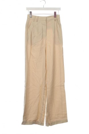 Pantaloni de femei Guido Maria Kretschmer for About You, Mărime XS, Culoare Bej, Preț 100,99 Lei