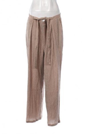 Pantaloni de femei Guido Maria Kretschmer for About You, Mărime XXL, Culoare Bej, Preț 97,99 Lei