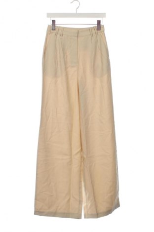 Pantaloni de femei Guido Maria Kretschmer for About You, Mărime XS, Culoare Bej, Preț 91,99 Lei