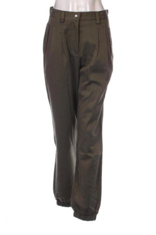 Pantaloni de femei Guido Maria Kretschmer for About You, Mărime M, Culoare Verde, Preț 91,99 Lei