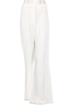 Pantaloni de femei Guido Maria Kretschmer for About You, Mărime XL, Culoare Alb, Preț 107,99 Lei