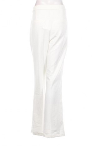 Pantaloni de femei Guido Maria Kretschmer for About You, Mărime L, Culoare Alb, Preț 122,99 Lei