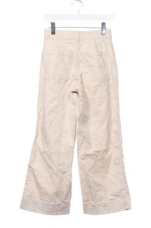 Pantaloni de femei H&M, Mărime S, Culoare Ecru, Preț 34,99 Lei