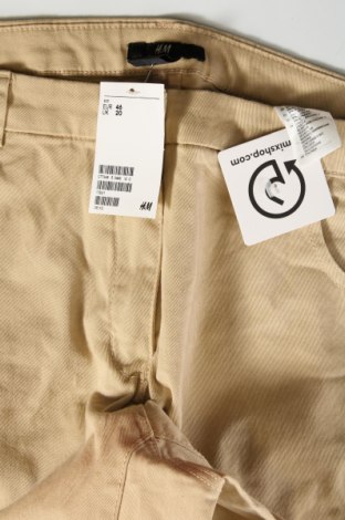 Damskie spodnie H&M, Rozmiar XL, Kolor Beżowy, Cena 23,99 zł