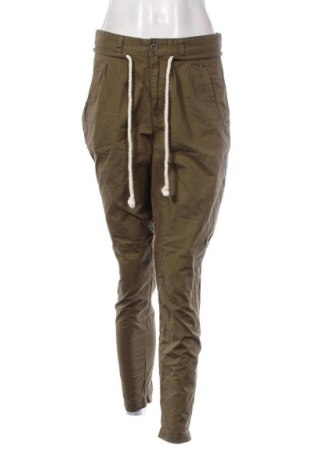 Pantaloni de femei H&M L.O.G.G., Mărime S, Culoare Verde, Preț 29,99 Lei