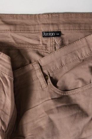 Pantaloni de femei Janina, Mărime XL, Culoare Bej, Preț 38,99 Lei