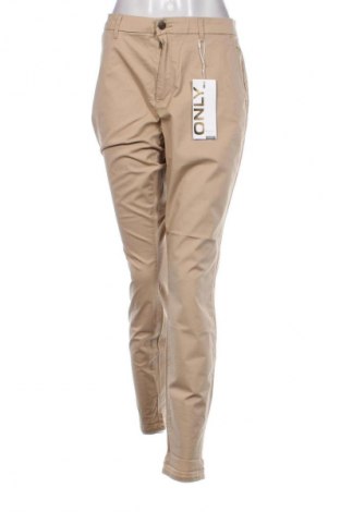 Damenhose ONLY, Größe L, Farbe Beige, Preis € 11,49