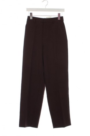 Pantaloni de femei Object, Mărime XS, Culoare Maro, Preț 91,99 Lei