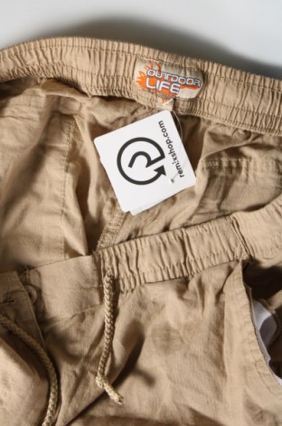 Pantaloni de femei Outdoor Life, Mărime XL, Culoare Bej, Preț 32,99 Lei