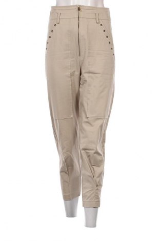 Pantaloni de femei Patrizia Pepe, Mărime S, Culoare Bej, Preț 160,99 Lei