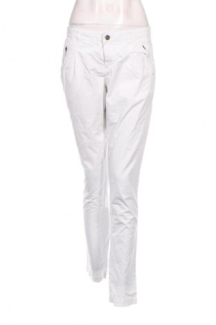 Pantaloni de femei Promod, Mărime M, Culoare Alb, Preț 68,99 Lei