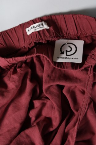 Dámské kalhoty  Pull&Bear, Velikost L, Barva Popelavě růžová, Cena  169,00 Kč