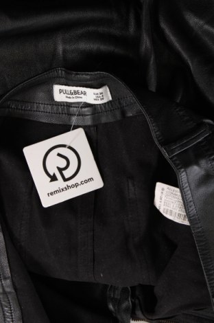 Дамски панталон Pull&Bear, Размер S, Цвят Черен, Цена 29,29 лв.