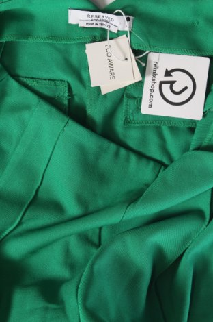 Pantaloni de femei Reserved, Mărime L, Culoare Verde, Preț 76,99 Lei