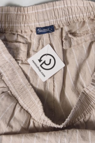 Pantaloni de femei Seasons, Mărime L, Culoare Bej, Preț 44,99 Lei