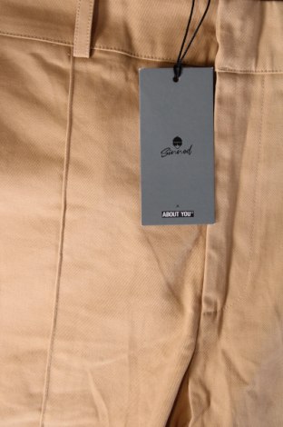 Pantaloni de femei Sinned x ABOUT YOU, Mărime M, Culoare Bej, Preț 91,99 Lei