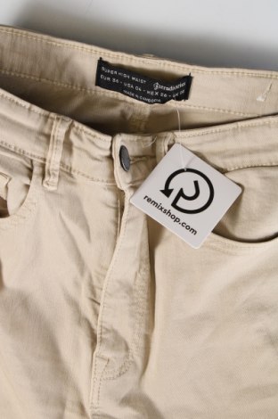 Pantaloni de femei Stradivarius, Mărime S, Culoare Bej, Preț 35,99 Lei