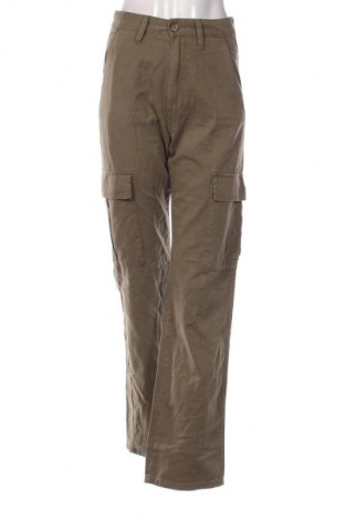 Pantaloni de femei Stradivarius, Mărime S, Culoare Verde, Preț 25,99 Lei