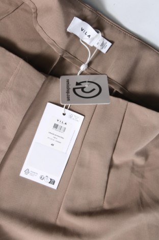 Damenhose VILA, Größe M, Farbe Beige, Preis 10,99 €