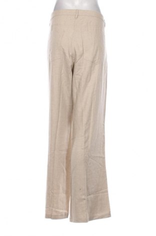 Pantaloni de femei Weekday, Mărime XXL, Culoare Bej, Preț 159,99 Lei