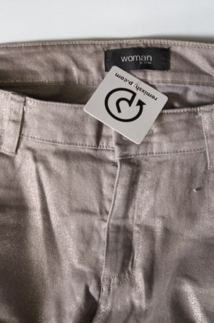 Pantaloni de femei Woman By Tchibo, Mărime M, Culoare Argintiu, Preț 29,99 Lei