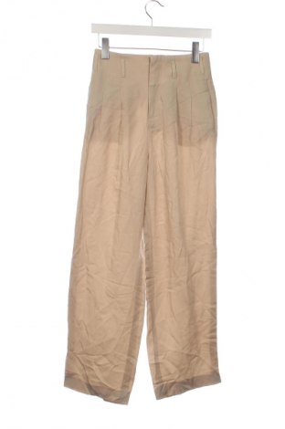 Damenhose Zara, Größe XS, Farbe Beige, Preis 7,99 €