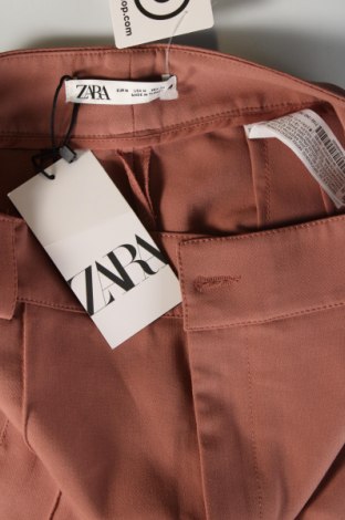 Дамски панталон Zara, Размер M, Цвят Пепел от рози, Цена 40,99 лв.