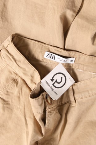 Damenhose Zara, Größe S, Farbe Beige, Preis 6,99 €