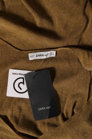 Γυναικείο αμάνικο μπλουζάκι Zara Knitwear, Μέγεθος M, Χρώμα Πράσινο, Τιμή 8,02 €