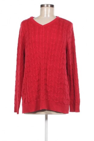 Damenpullover, Größe XL, Farbe Rot, Preis 9,49 €