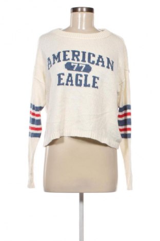 Damenpullover American Eagle, Größe XS, Farbe Weiß, Preis 12,99 €