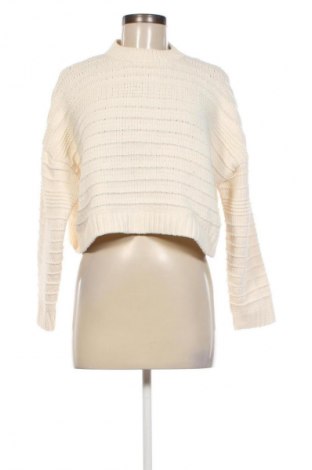 Damenpullover Bershka, Größe S, Farbe Weiß, Preis 9,49 €