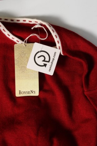 Damenpullover Boysen's, Größe L, Farbe Rot, Preis € 23,46